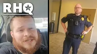 Creepy Incel Snitches On Himself To Police During INSANE Rant