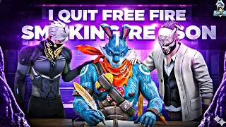 @RaiStar  😭 I Quit Free Fire Smoking Reason 😲
