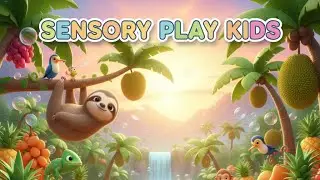 Montessori Sensory Play 🖐️🐵 Fine Motor Practice with Animals