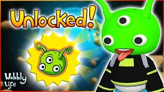 Wobbly Life Space Update Secret: How to UNLOCK REAL ALIEN HEAD 👽🛸