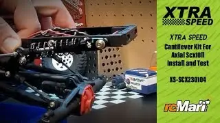 Xtra Speed Cantilever Kit For Axial Scx10ll - Install and Test XS SCX230104