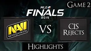 Dota 2 Na'Vi vs CIS Rejects | MLG World Finals 2015 Highlights