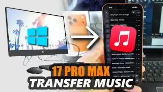 Как перенести музыку с Windows на iPhone 17 Pro Max