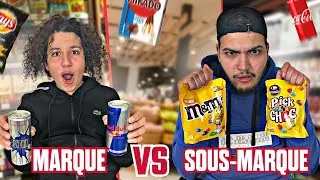 MARQUE VS SOUS-MARQUE (CHALLENGE)