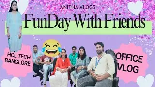 Office vlog|6AM-6PM|Fun& unfiltered Vlog 💯😂#trending#viral#funny#funvlog#vlog#anitha#office#hcltech