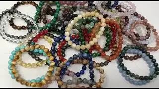 Bracelet all type Crystals natural real with grand master spiritual healing Energy 7987719581