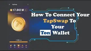 How To Connect your Tapswap to Ton Wallet #howtoconnecttapswaptotonwallet  #tapswap