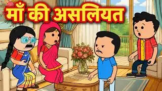 माँ की असलियत आई बेटे के सामने  | 😡😭 (ghar ghar ki kahani cartoon me) moral story
