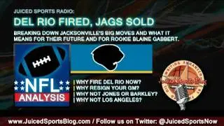 Del Rio Fired, Jaguars Sold: What it means for the team's future (LA Jags?) and QB Blaine Gabbert