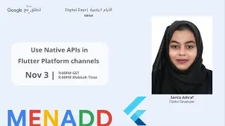 Use Native APIs in Flutter - Platform channels (Samia Ashraf)