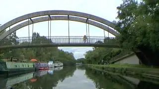 Speeded Up Canal Journeys - Grand Union Canal - Hayes and Harlington to Greenford - 2D