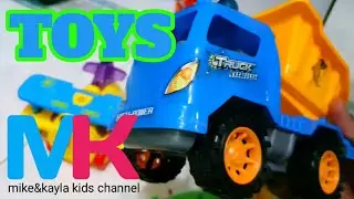 cars, trucks, plane toys| learning numbers | Mk kids toys channel