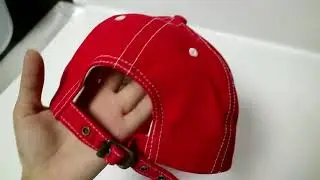 Red baseball cap