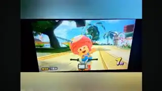 Mario Kart World - Knockout Tour - Cloud Rally (50cc) Playing as Toadette