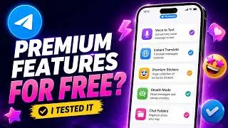Telegram premium features for free? I tested it! (On iPhone & Android)