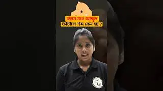 তোমরা কি জানো আঙ্গুল ফাটালে শব্দ হয় কেন? #KnuckleCracking #PW #WBPSCWallah #Shorts