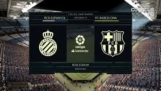 Espanyol vs Barcelona - RCDE Stadium - 2018-19 La Liga - FIFA 19