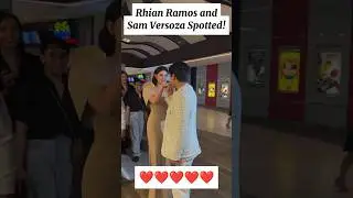 Rhian Ramos and Sam Versoza Spotted na Magkasama!❤️ #rhianramos #samverzosa @MaritesAkoTV #shorts