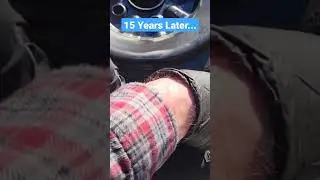 Checking Spare Tire Air Pressure After 15 Years!