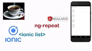 menampilkan data dengan ionic list dan ng repeat