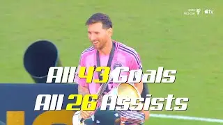 Lionel Messi All 69 Goals & Assists For Inter Miami In 2025