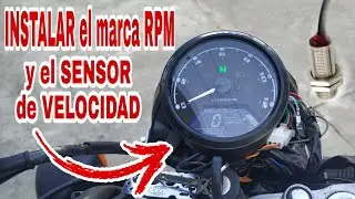 INSTALAR Tablero DIGITAL a una MOTOCICLETA / Suzuki En-125