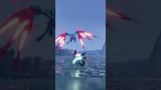 Valstrax Hammer against Valstrax #monsterhunter #sunbreak #hammer  #shorts