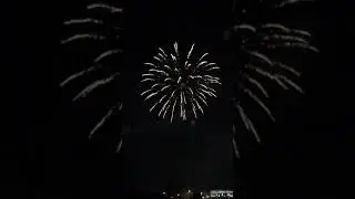 Baseball fireworks show...