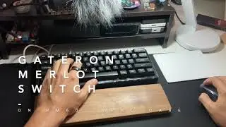 Gateron Merlot (Spring Swapped) on BM60, NPKC case, SA ABS WoB keycaps - Typing Sound Test