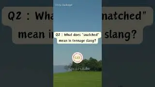 Trivia Challenge #triviacontest #teenslang #knowledge #educational #영어상식퀴즈 #killingtime