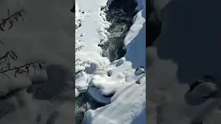 Freezing Temperature -15 Gojal Hunza Pakistan. #shorts #viral #coldweather #snowfall #status #vlog