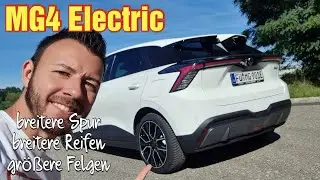 MG4 Electric Luxury -  Breitere Spur und größere Alufelgen - 225/45 R18 E42 von 2DRV & Goodyear