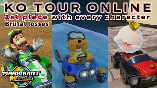 Mario Kart World - Knockout Tour Online - Brutal Losses
