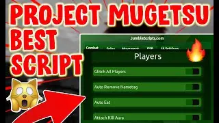 [🔥OP] BEST NEW Project Mugetsu GUI Script | Auto Farm, One Shot Mobs🔥