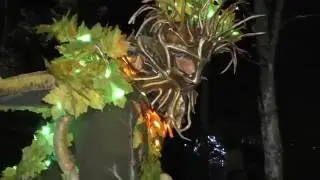 Film of The Enchanted Forest 2016 'Shimmer' sound & light event in Perthshire, Scotland