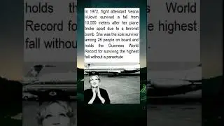 10,000 Meter Fall: The Miracle Survival of Vesna Vulović