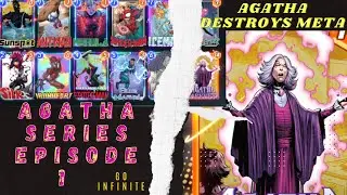 2-Minute Marvel Snap Mayhem: Agatha Deck Destroys Meta Foes![Episode 1]