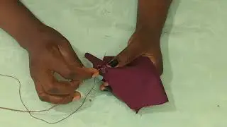 handstiching: HOW TO FIX A BUTTONHOLE BY HAND #fashion #handstiching #buttonholestitch #फंदा #петля