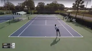GAGE BRYMER V YANNIK RAHMAN - M25 WESLEY CHAPEL (2&deg;set)
