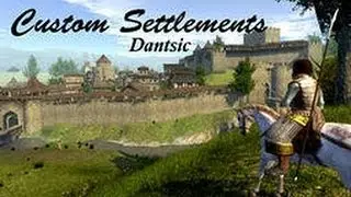 mount and blade CUSTOM SETTLEMENTS (ФЕОДАЛ) 1 часть