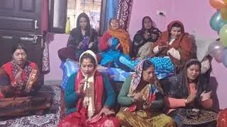 आज साल का पहला कीर्तन 🙏🙏🌹@chanda negichannel #
