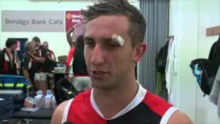 Dunstan explains his pregame mishap
