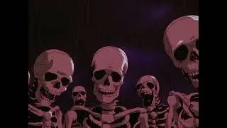 Skeleton Roasting Jellybean Template [4K] FREE FOR ALL