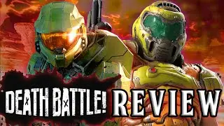 DEATH BATTLE Review - Master Chief VS Doom Slayer (Halo VS Doom)