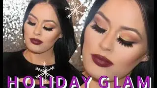 VIOLET VOSS RIDE OR DIE PALETTE EYESHADOW TUTORIAL! HOLIDAY MAKEUP!