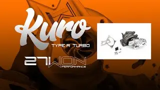 2017-2021 Honda Civic Type R Turbocharger Upgrade - Kuro (27WON)