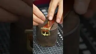 How to install copper rivets#shorts #bagmaking #leather #bag #brass  #shortsvideo #copper #rivet