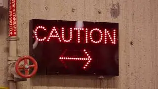 Alert Safety LED Caution Sign (LCS-20)