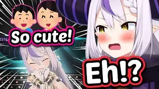Laplus Learned From Her Family Her Cute 3D Performance Went Viral 【ENG Sub Hololive】