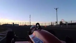 Jean alesi test-driving F187 at Suzuka.